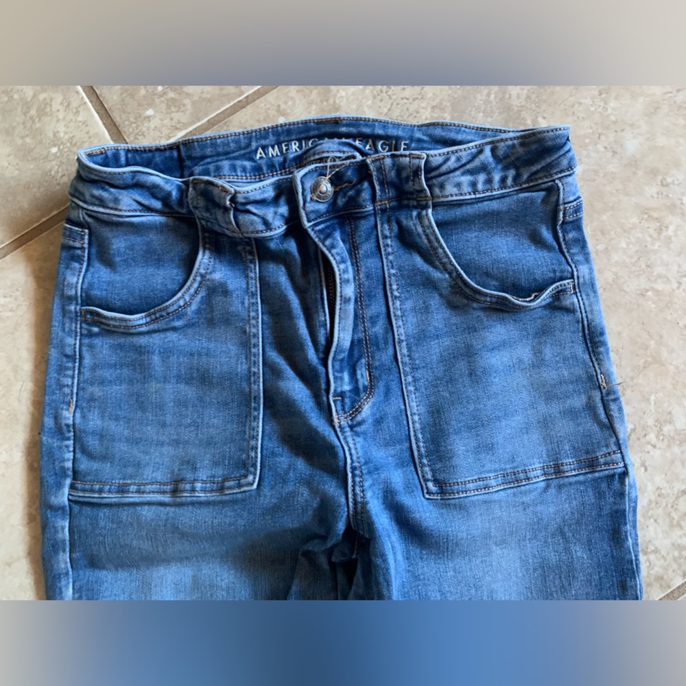 american eagle boot cut, next level stretch jeans womens 8 short